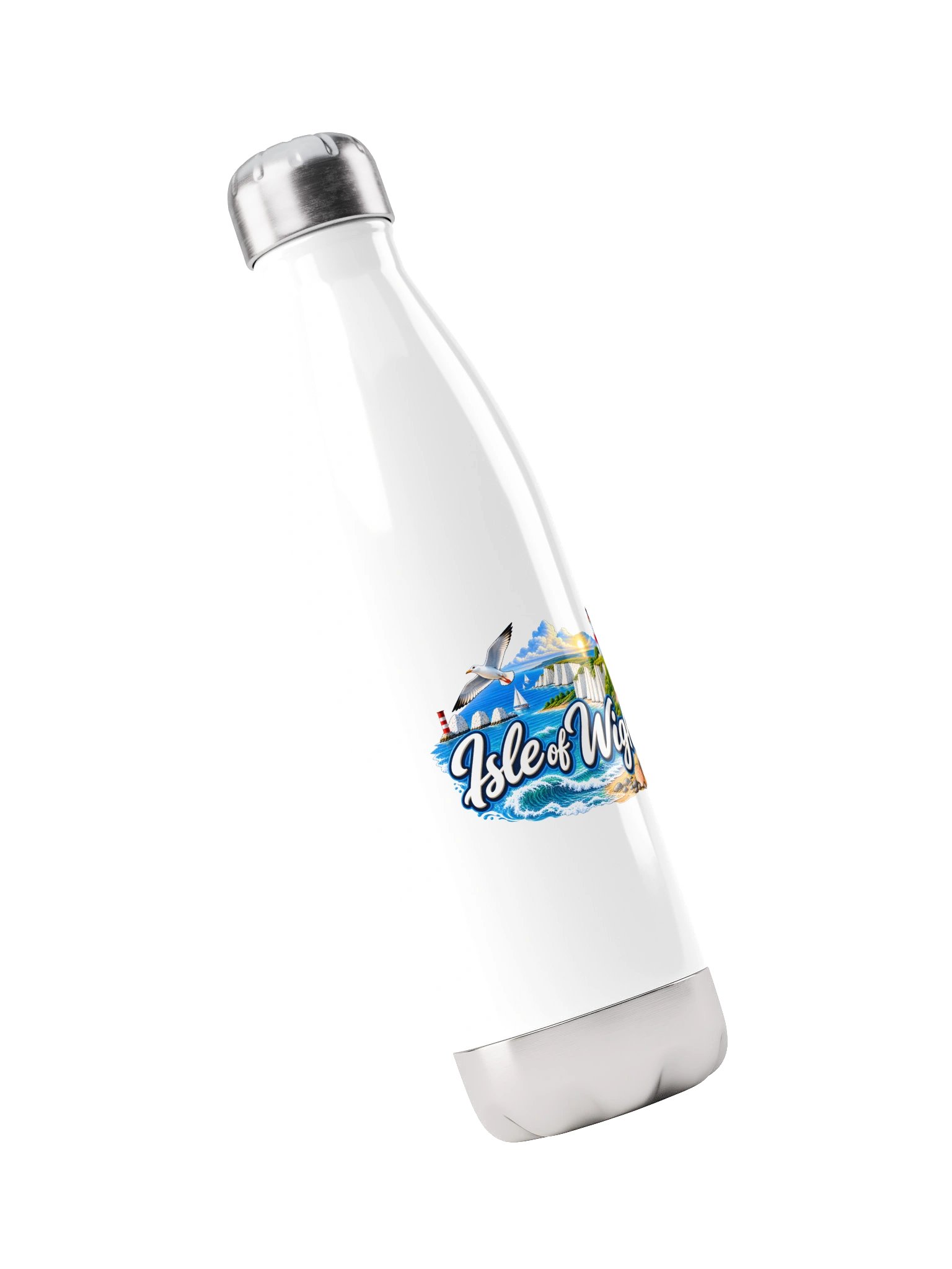 Isle of Wight Scenic Stainless Steel Water Bottle product image (3)