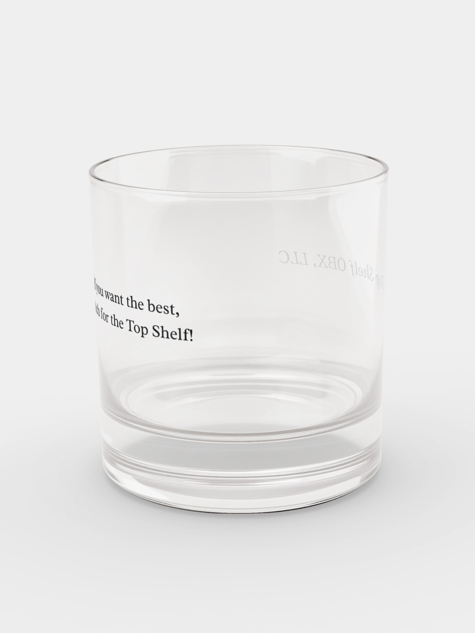 Top Shelf Rocks Glass product image (6)