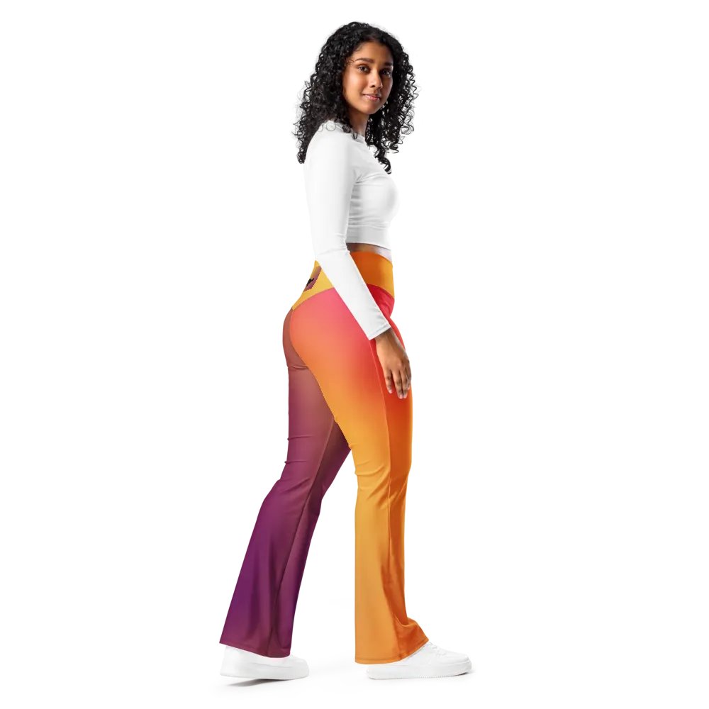 Dreamy Cat Collection Flare Leggings product image (8)