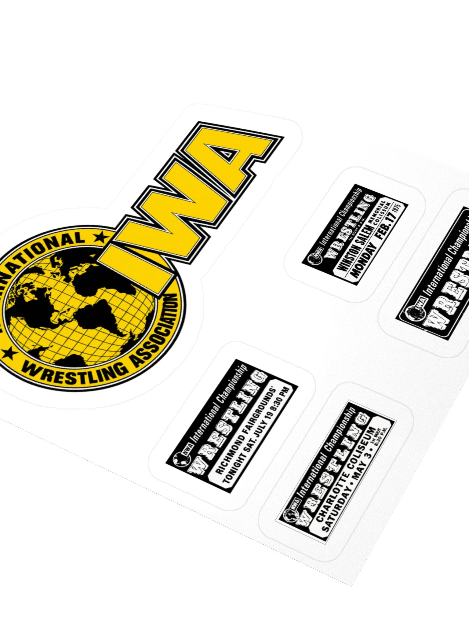 IWA Kiss Cut Sticker Set product image (7)