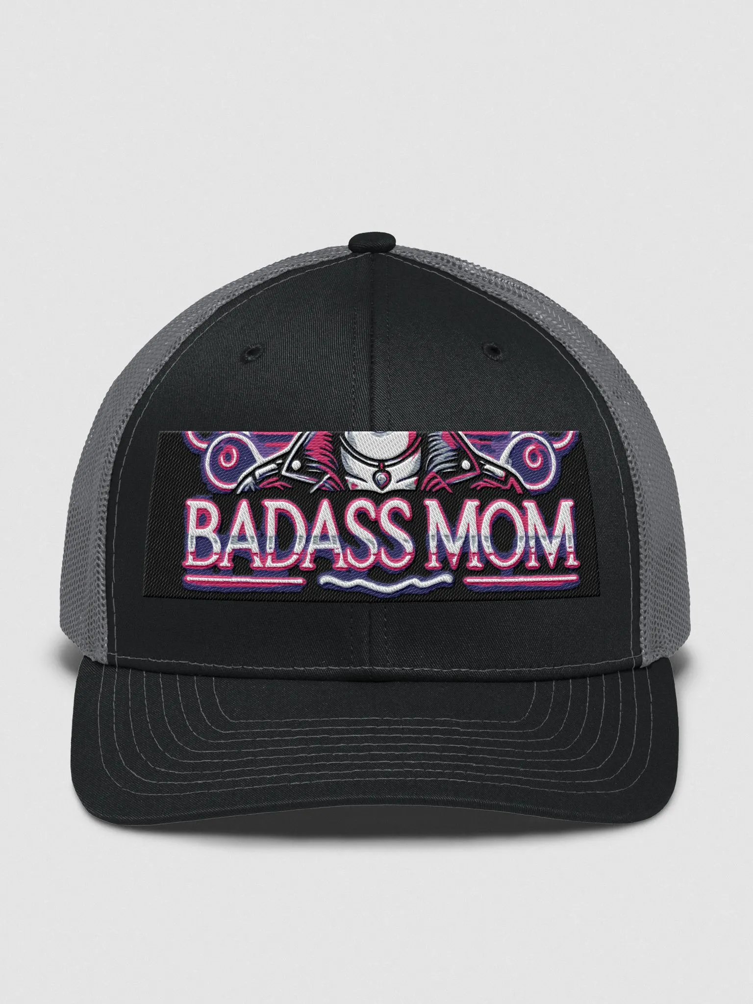 Badass Mom Snapback Trucker Hat product image (1)