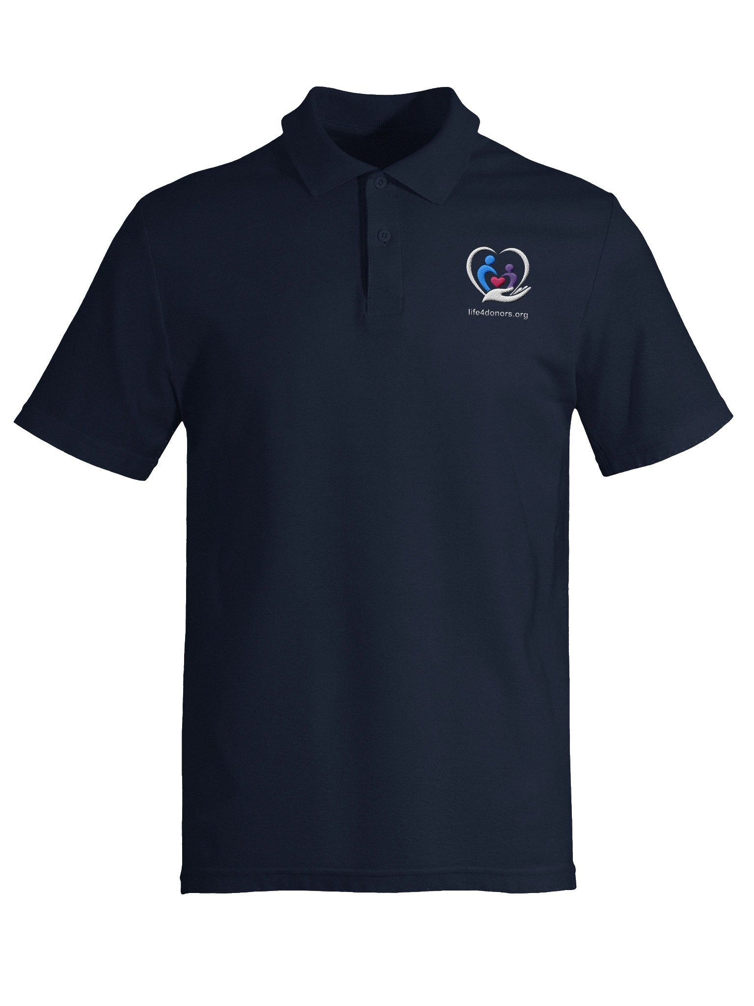 Life4Donors Embroidered Polo product image (15)