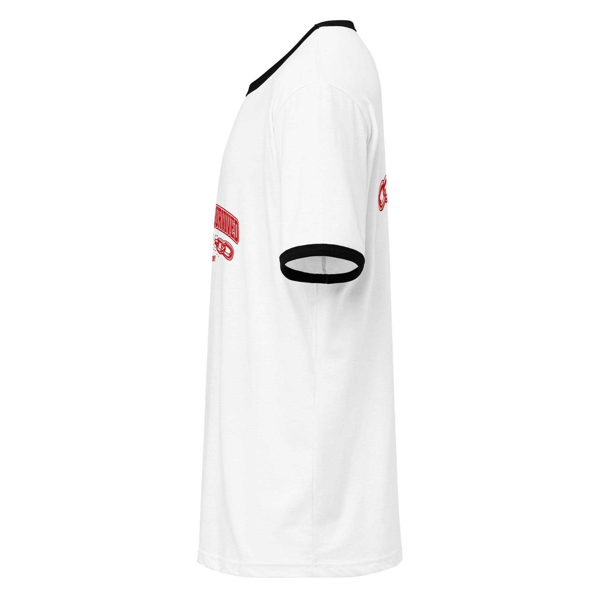 I Wear What I Survived Red Edition Ringer Tee product image (3)