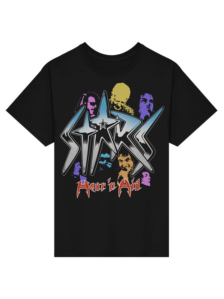 Stars Hear 'N Aid 40 Years Heavy Metal T-Shirt product image (1)