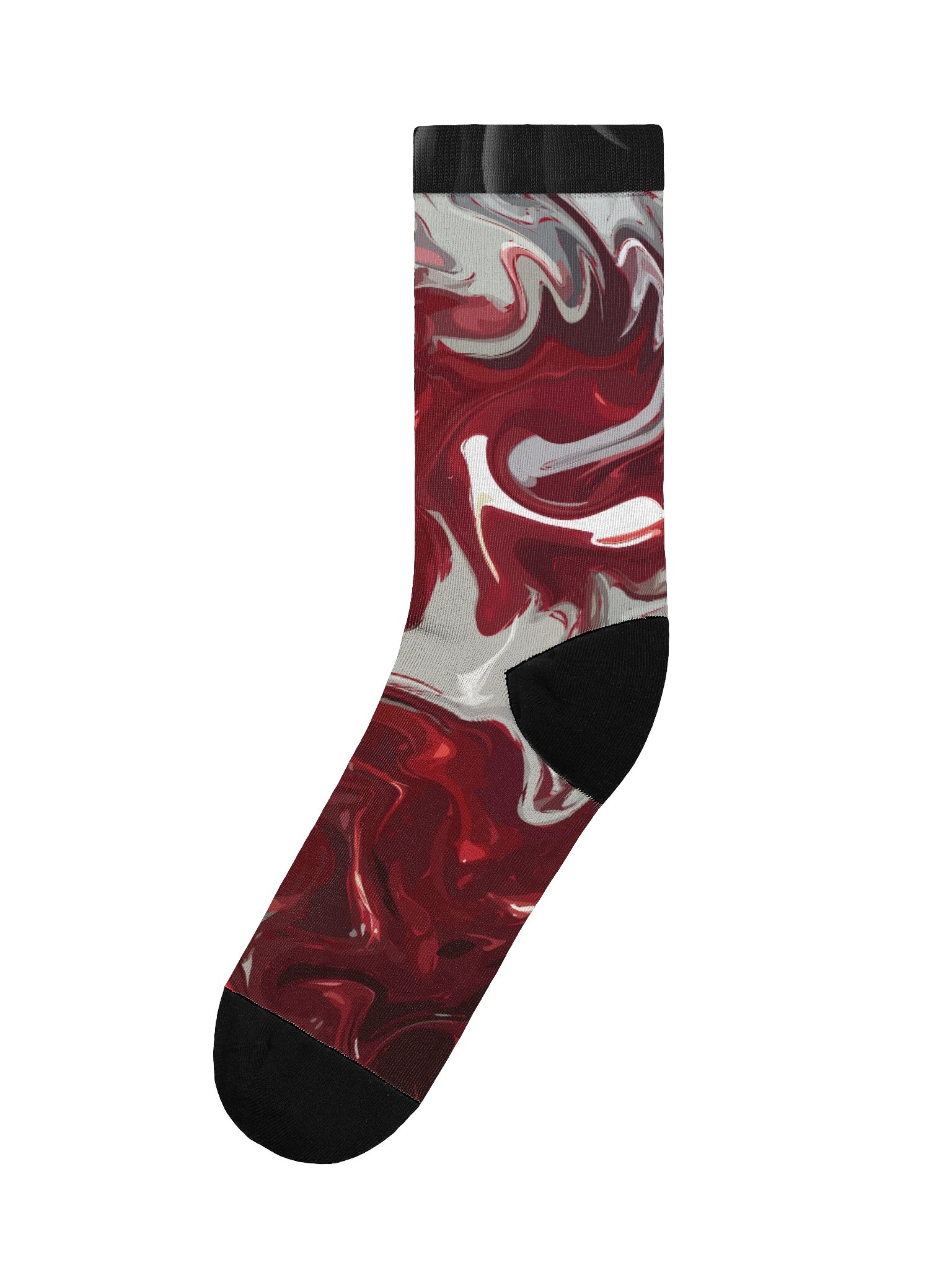 L2A Red Ink Crew Socks product image (3)