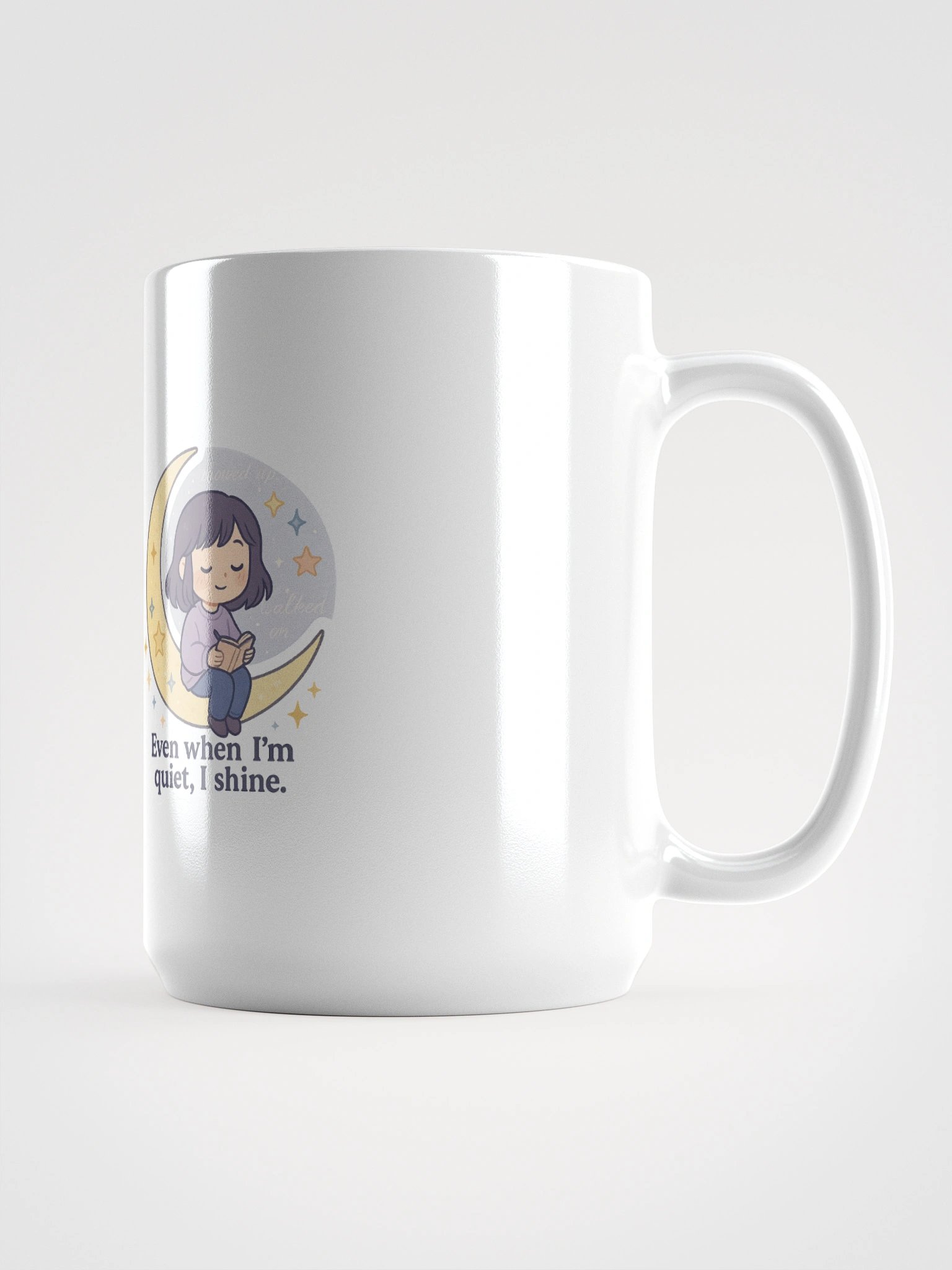 Even When I’m Quiet, I Shine – Starry Reflection Mug product image (2)