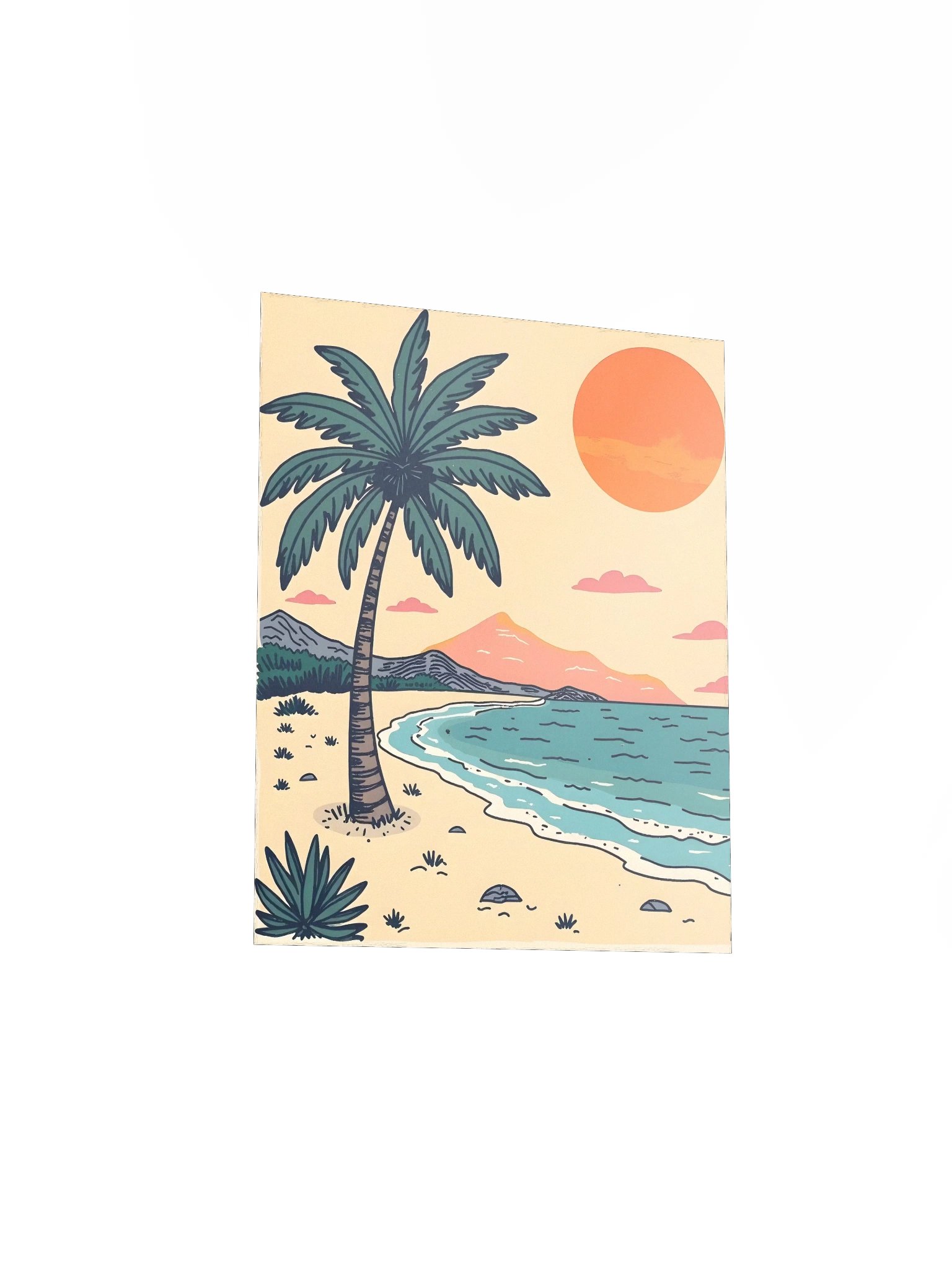 Vibrant Retro Matte Poster product image (15)