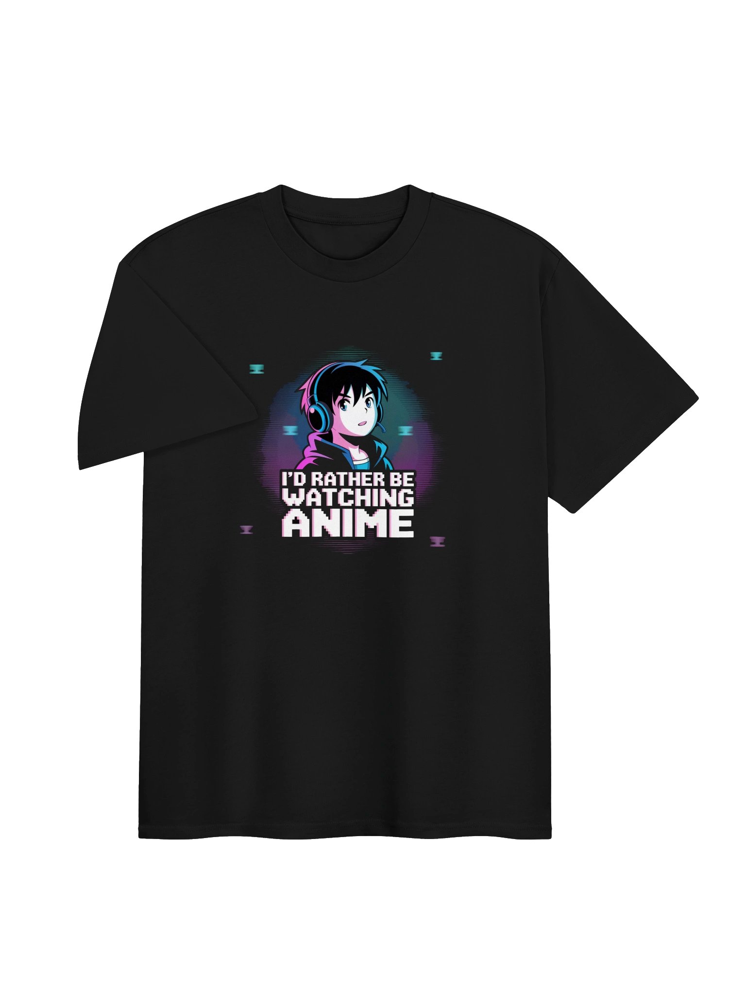 I'd Rather Be Watching Anime T-Shirt product image (3)