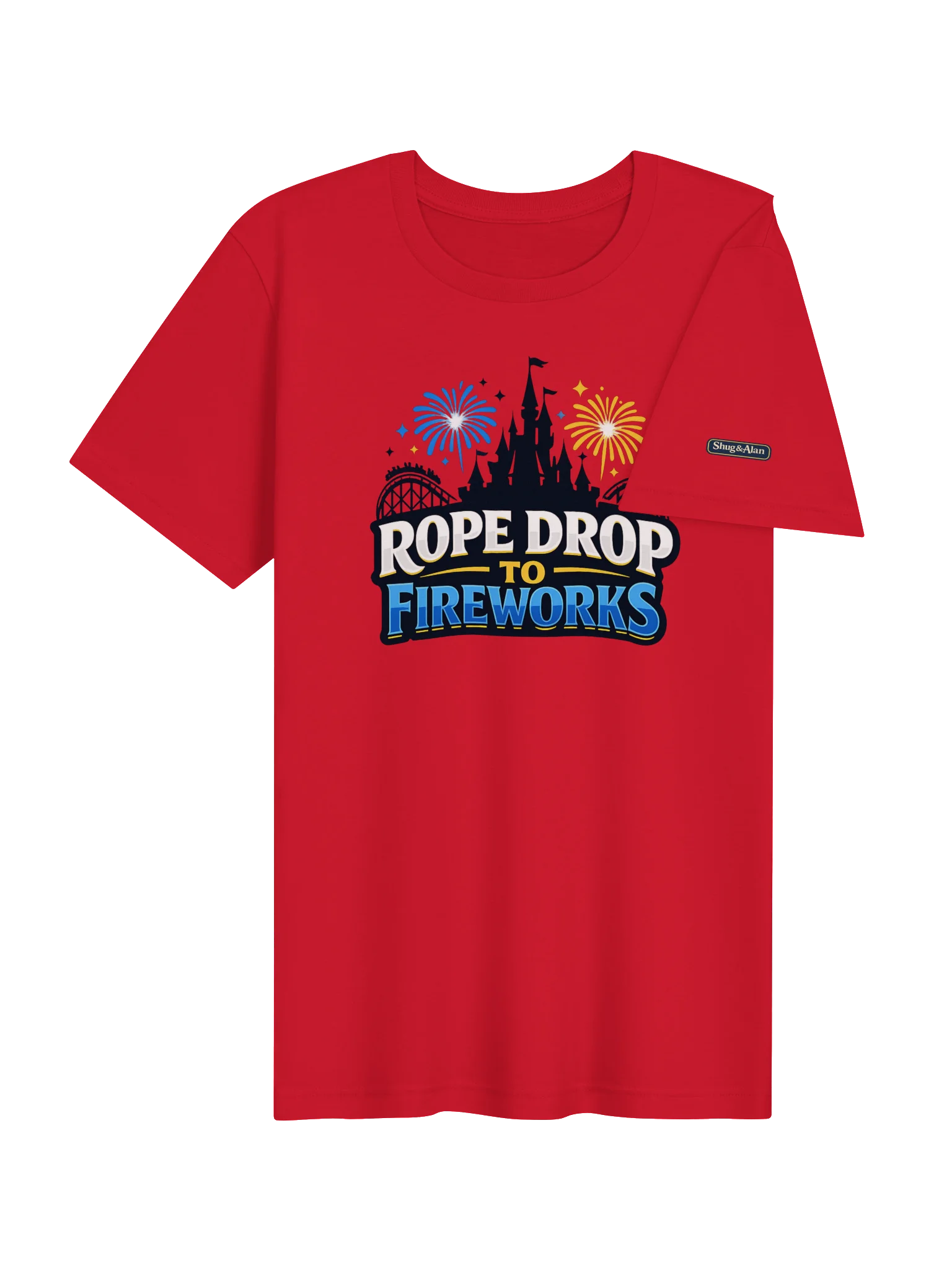 Rope drop to fireworks T-shirt product image (4)