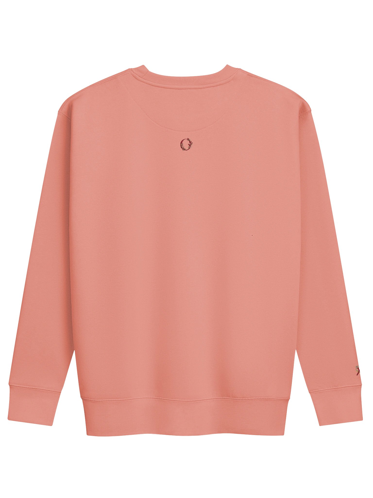 ORLUMIQ Signature Floral Crewneck Sweatshirt – Dusty Rose | Women's Boutique Collection product image (3)