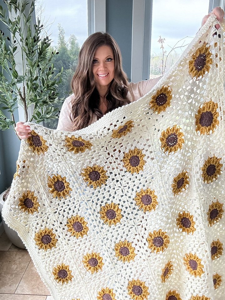 Summer Sunshine Blanket Crochet Pattern product image (2)