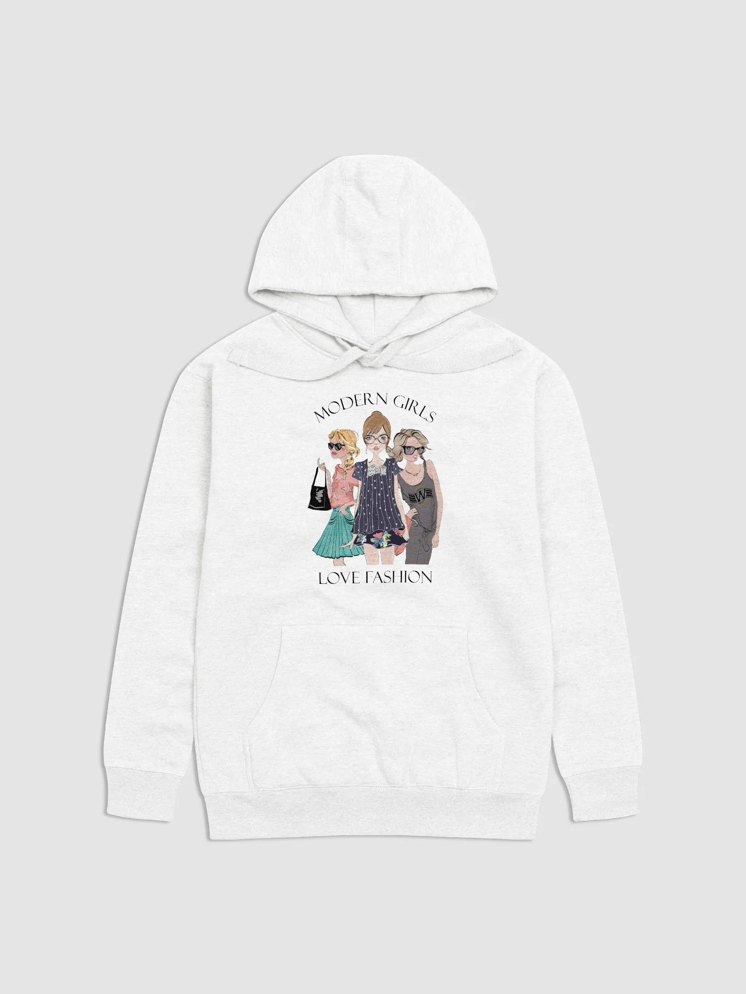 Modern Girls Love Fashion Woman Premium Hoodie product image (1)
