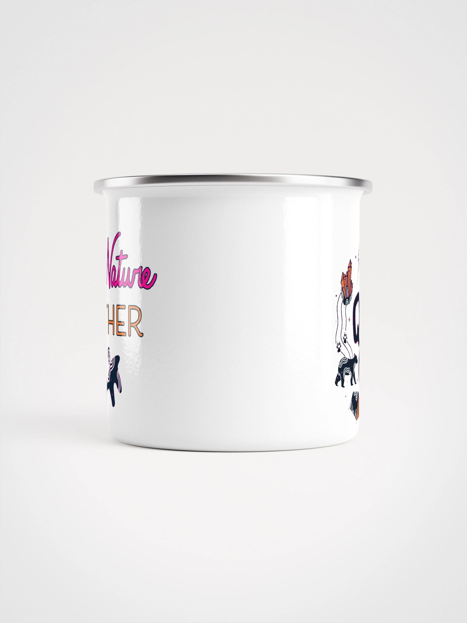 Queer Camp 2026 Enamel Mug product image (2)