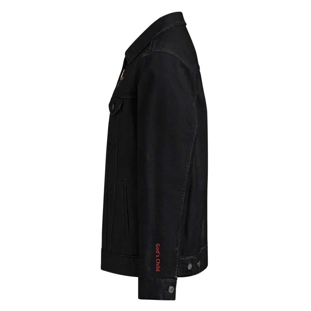 Divine Denim: GOD FIRST Jacket product image (2)