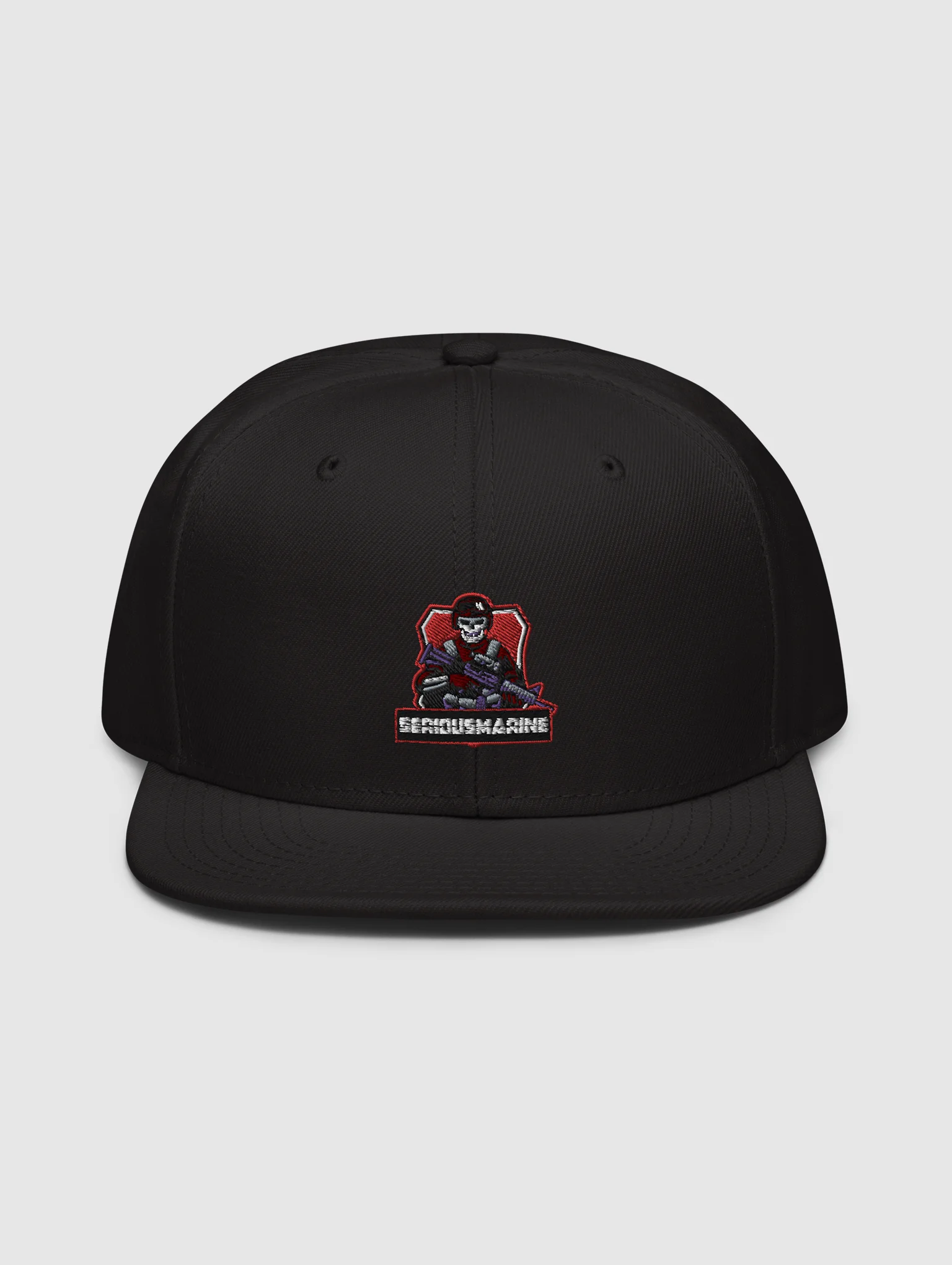 [SeriousMarine] Snapback Black product image (1)