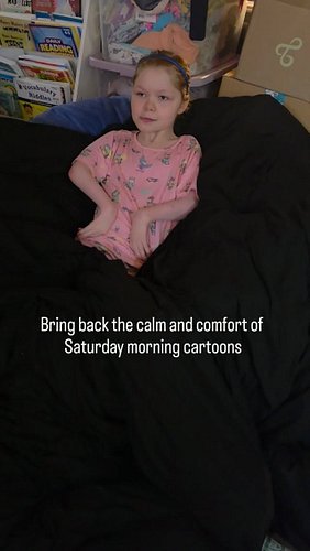 Are you an 80s baby? Do you remember Saturday mornings? Not a care in the world. Safe and comfy in your own home, eating suga...