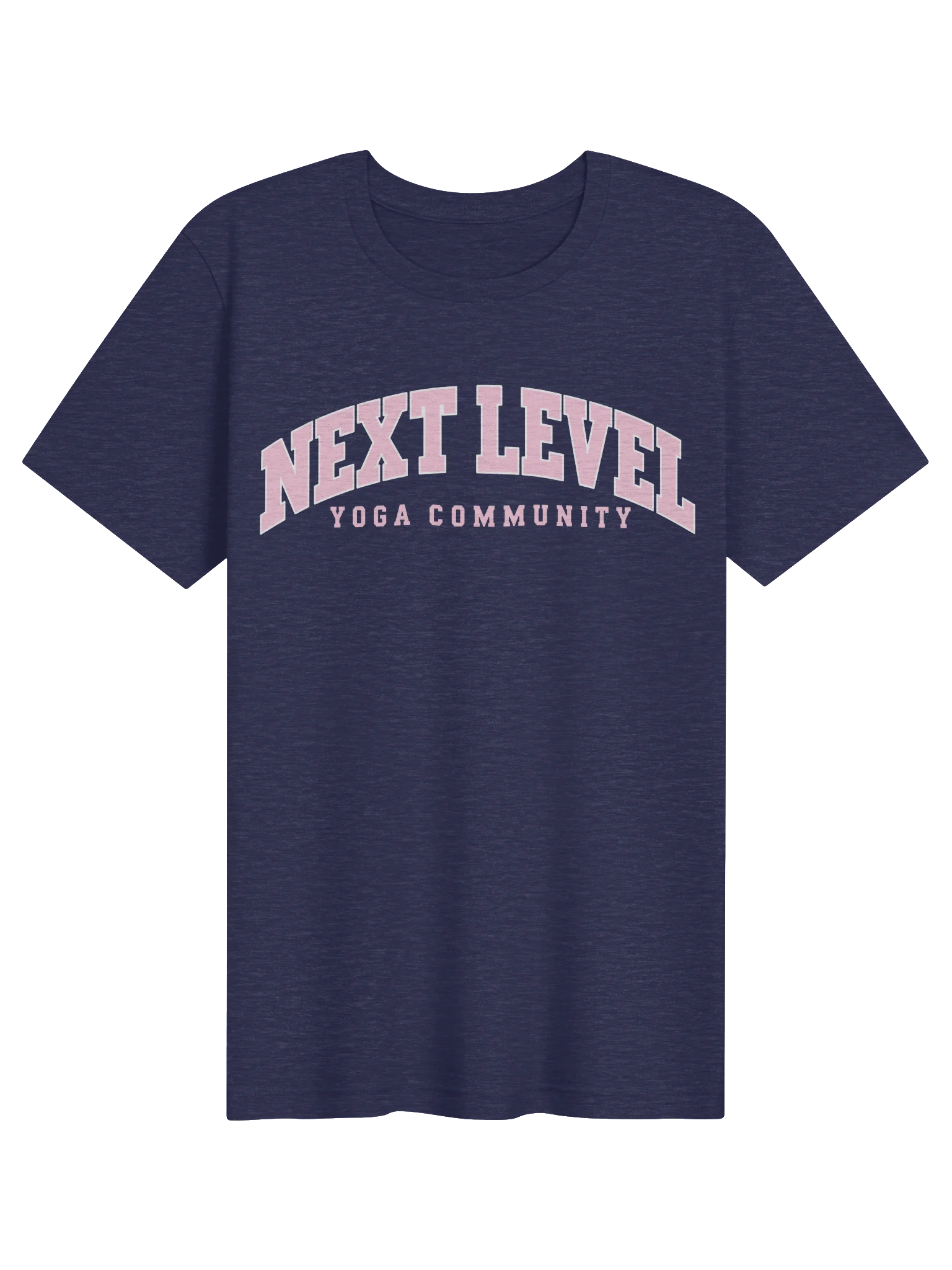 Next Level Varsity Pink Letters Tee product image (5)