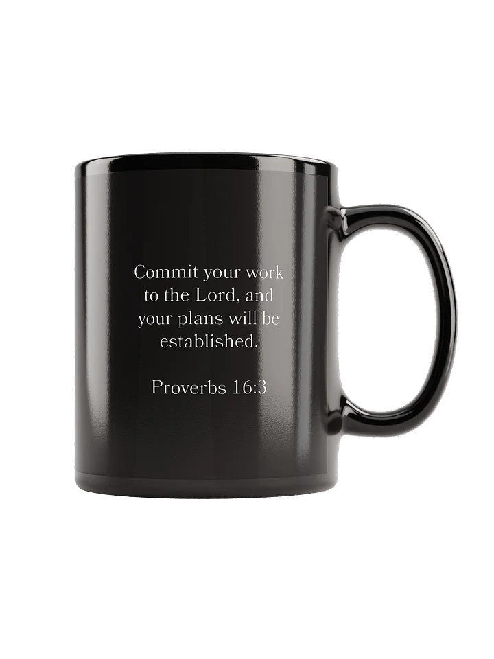 Commit Your Work to the Lord Bolt Mug product image (1)