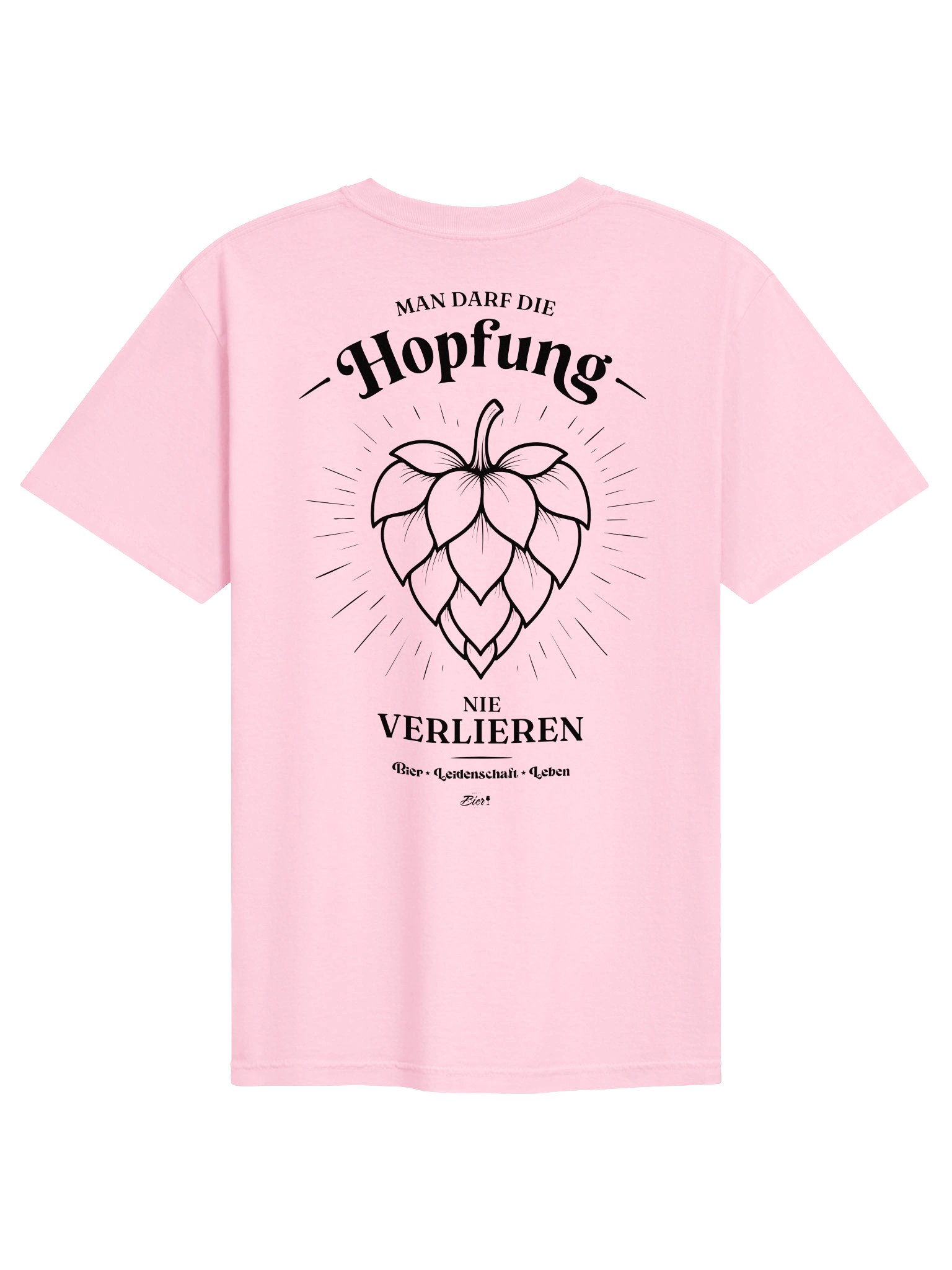 Man darf die Hopfung nie verlieren Premium Craftbeer T-Shirt product image (5)