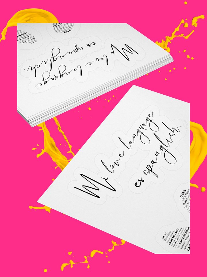 "Spanglish" Duo Sticky product image (2)