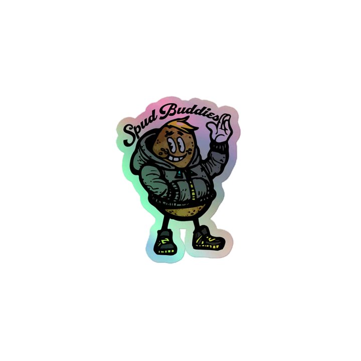 Spud Buddies Holographic Sticker product image (1)