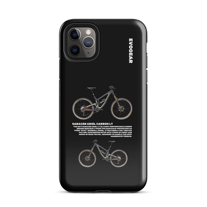Black Saracen Ariel Carbon LT iPhone Case product image (53)