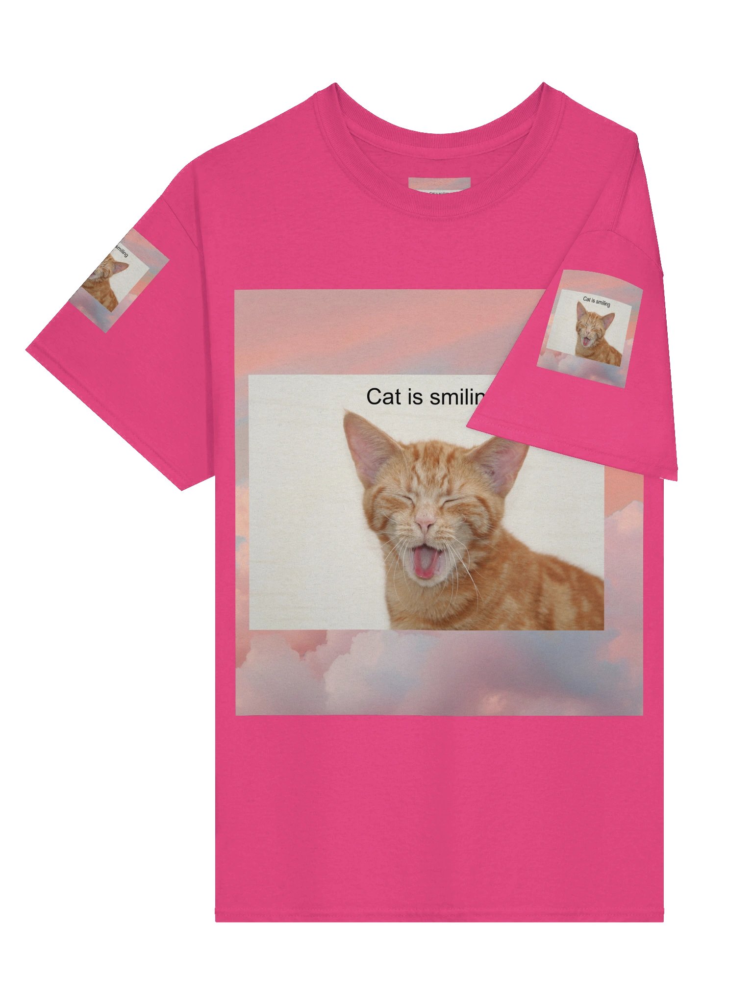 Cat T-shirt product image (3)