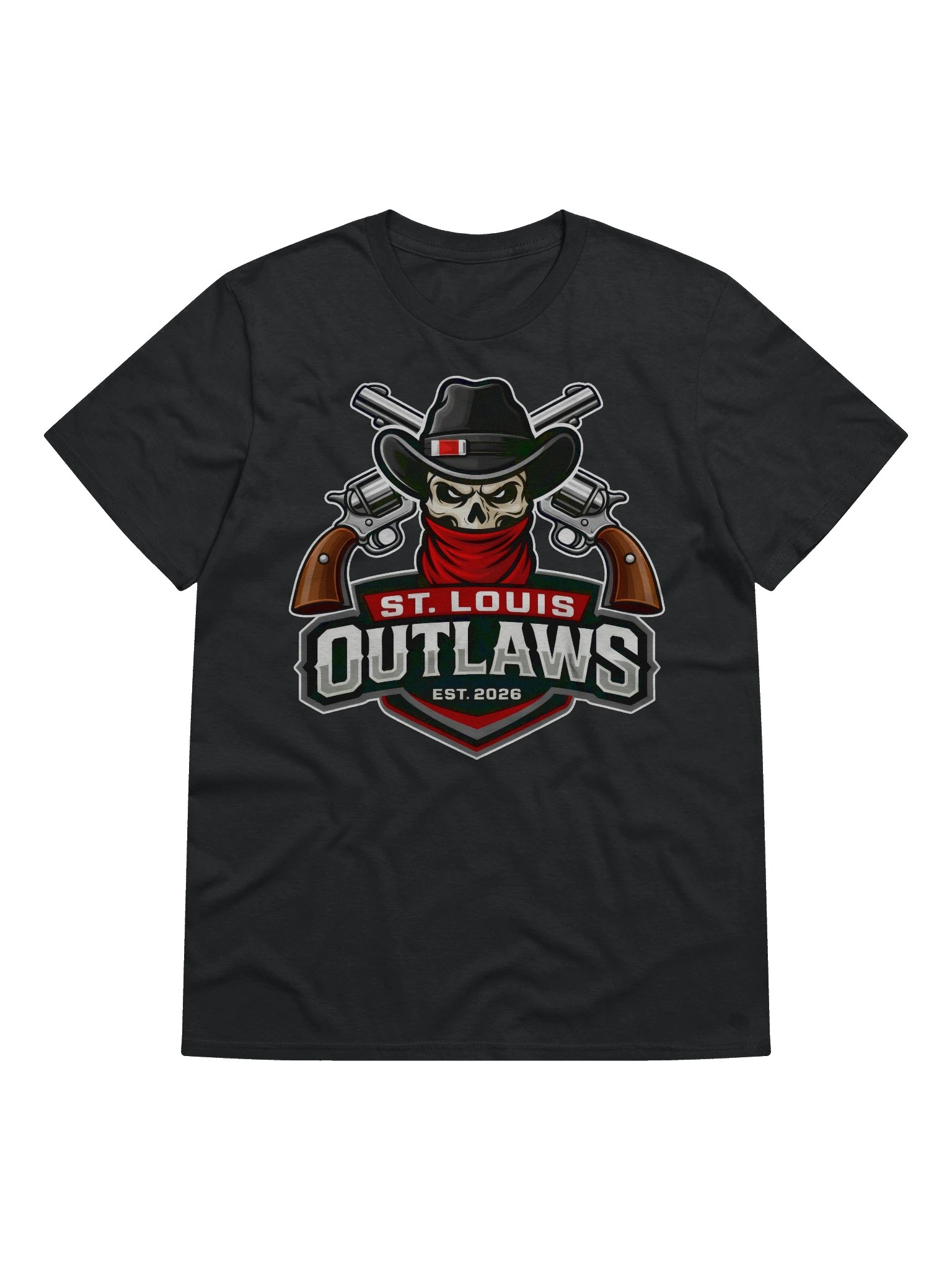 St. Louis Outlaws Lightweight T by Gildan product image (1)