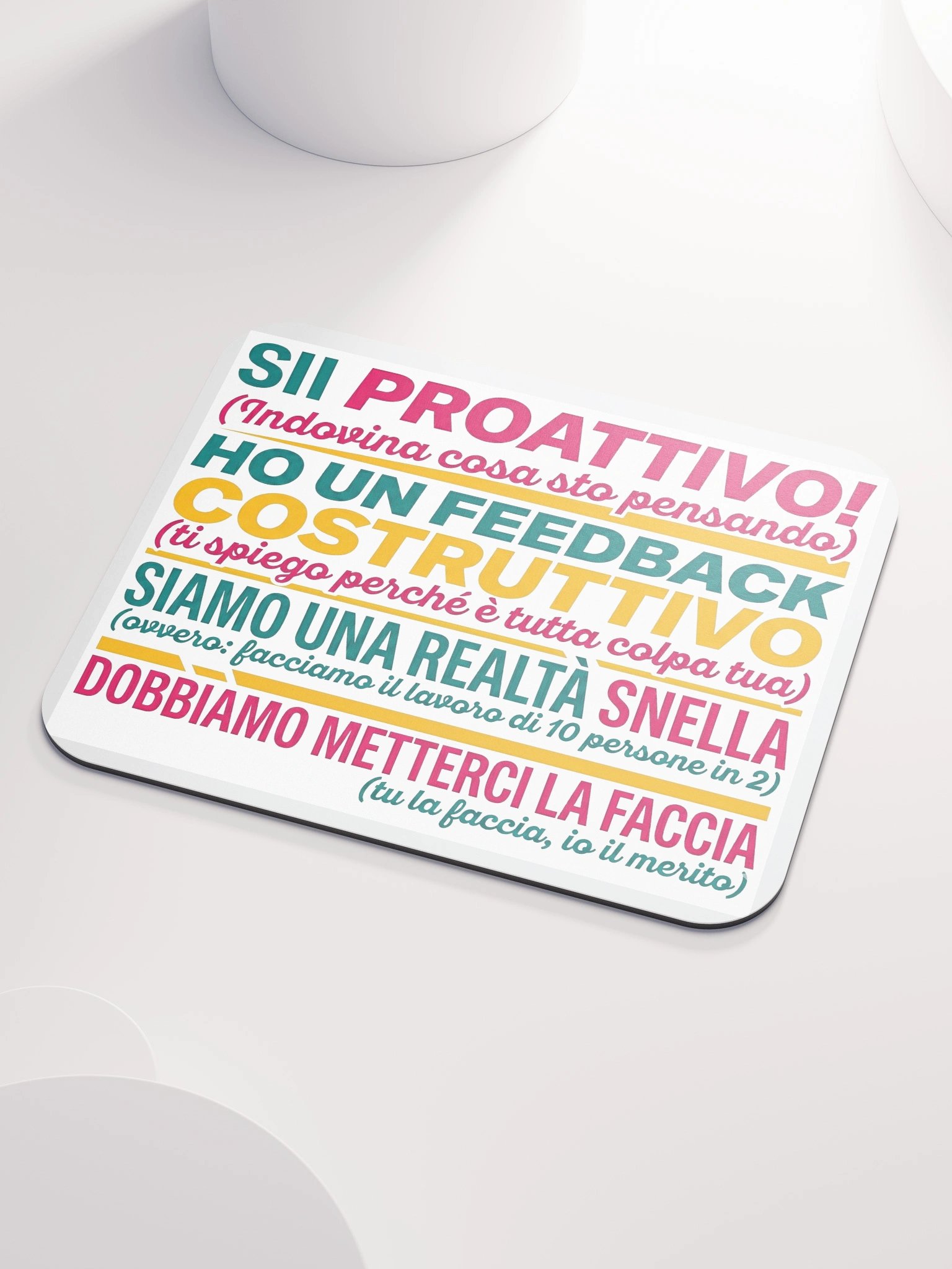 🖱️ Mouse Pad "Corporate Drama Edition" – Job Jungle Survival Kit product image (3)