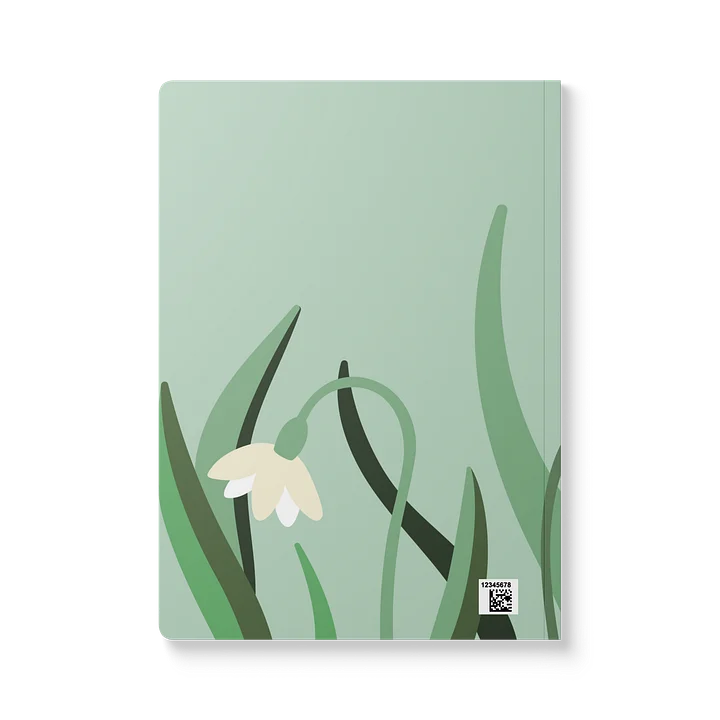 Notes Floral Softcover Journal product image (3)