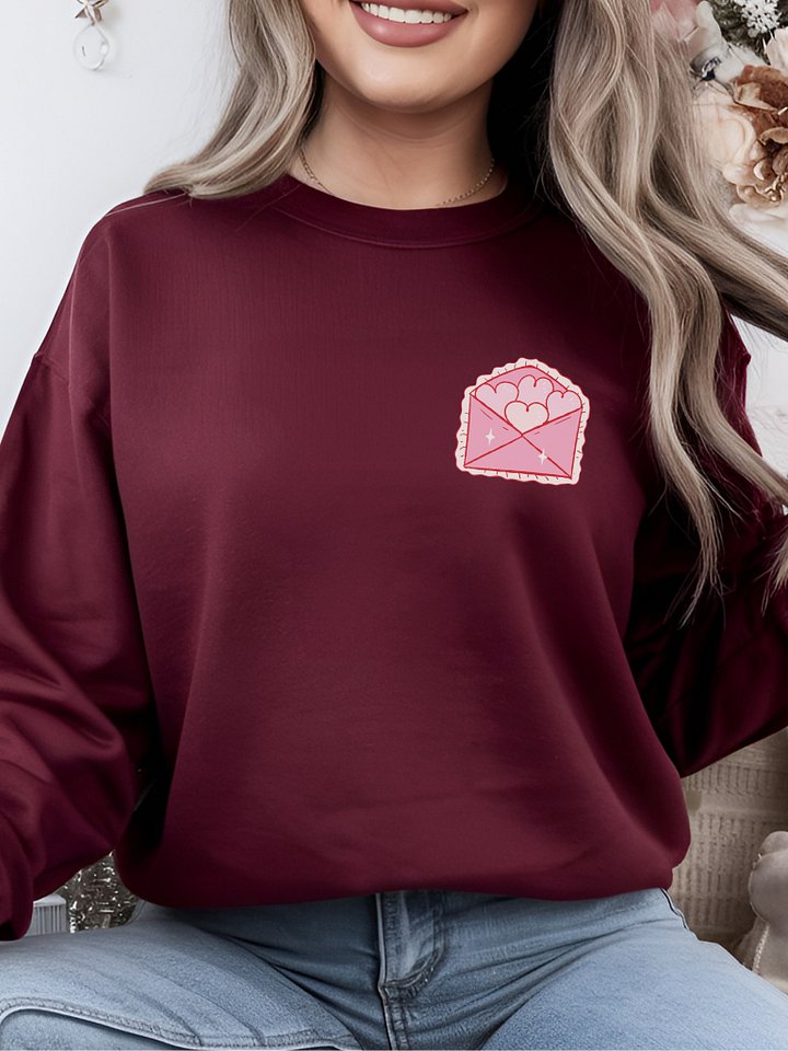 Funny Valentine's day sweatshirt - I can write love letters to myself product image (2)