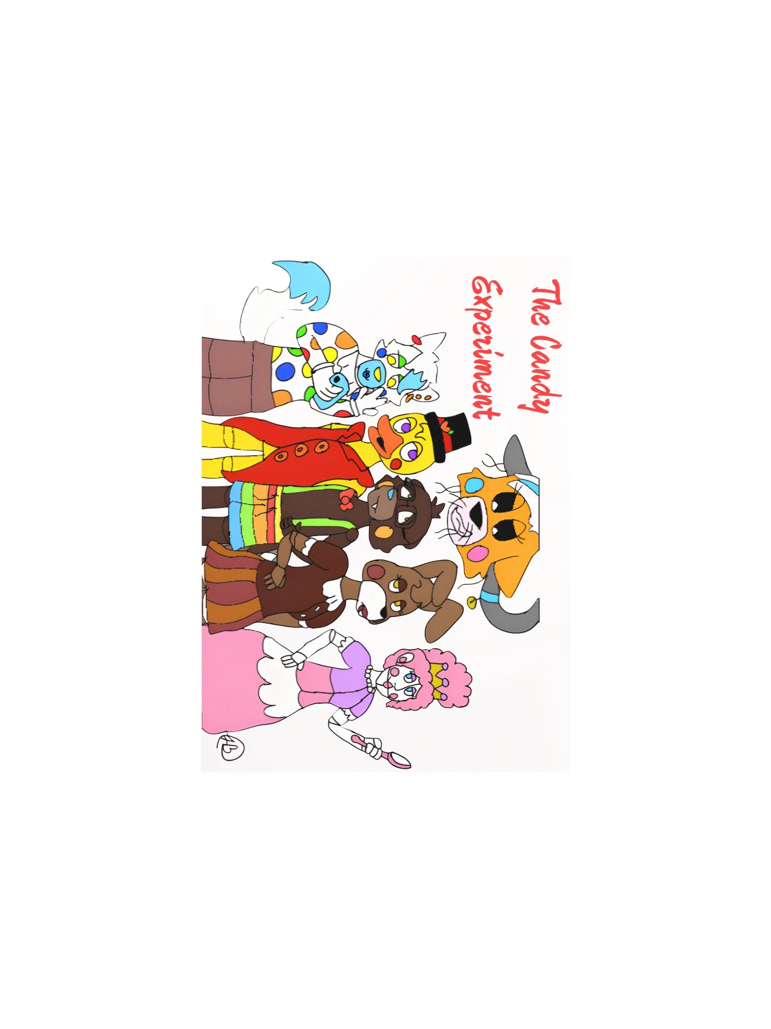 The Candy Experiment Cast Poster product image (1)