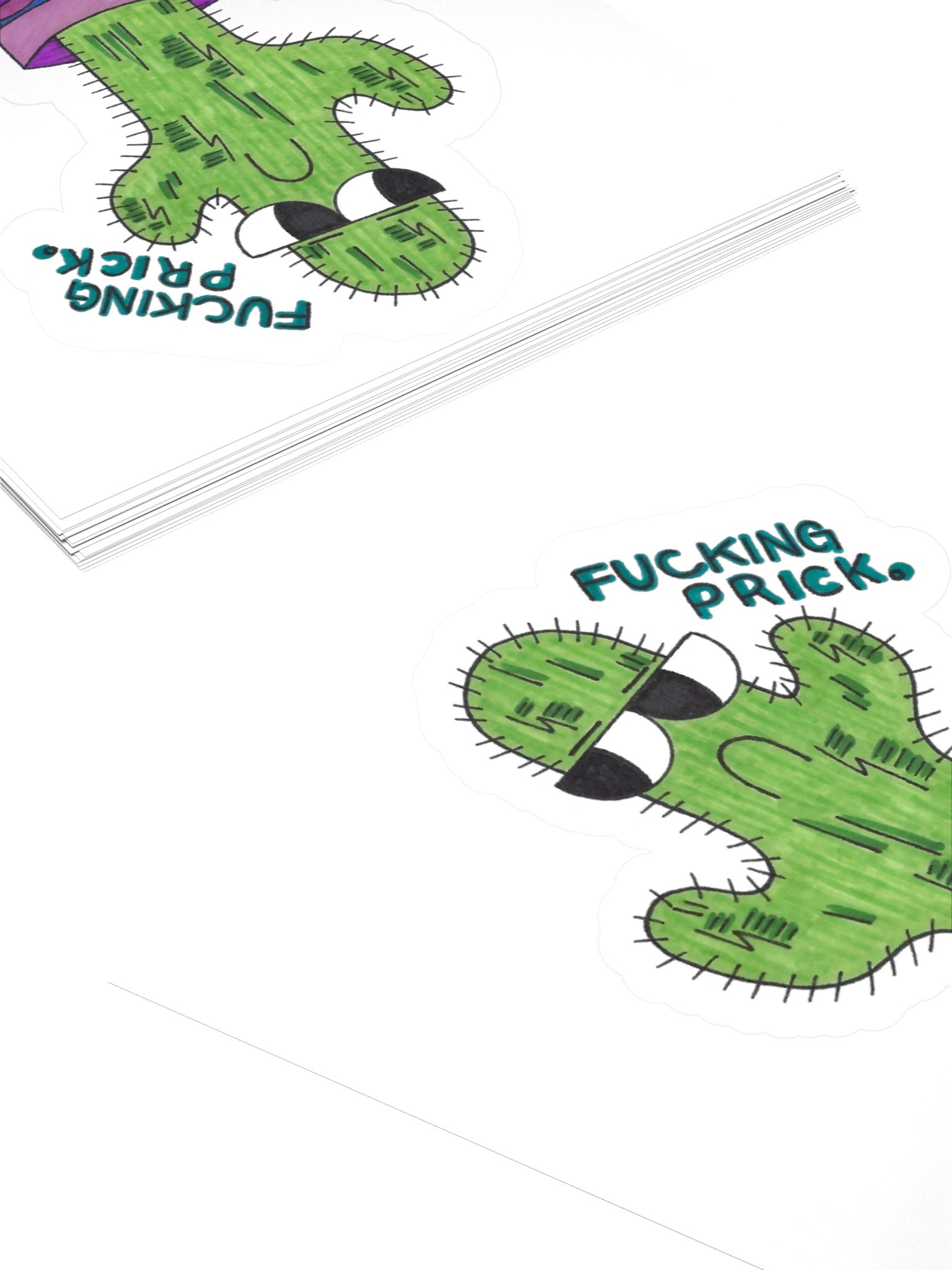 Insulting Cactus Sticker product image (4)