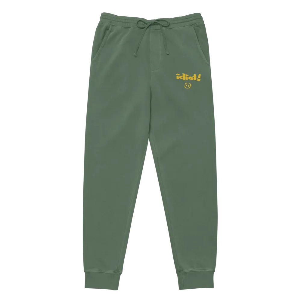Idiot! Embroidered Joggers product image (2)
