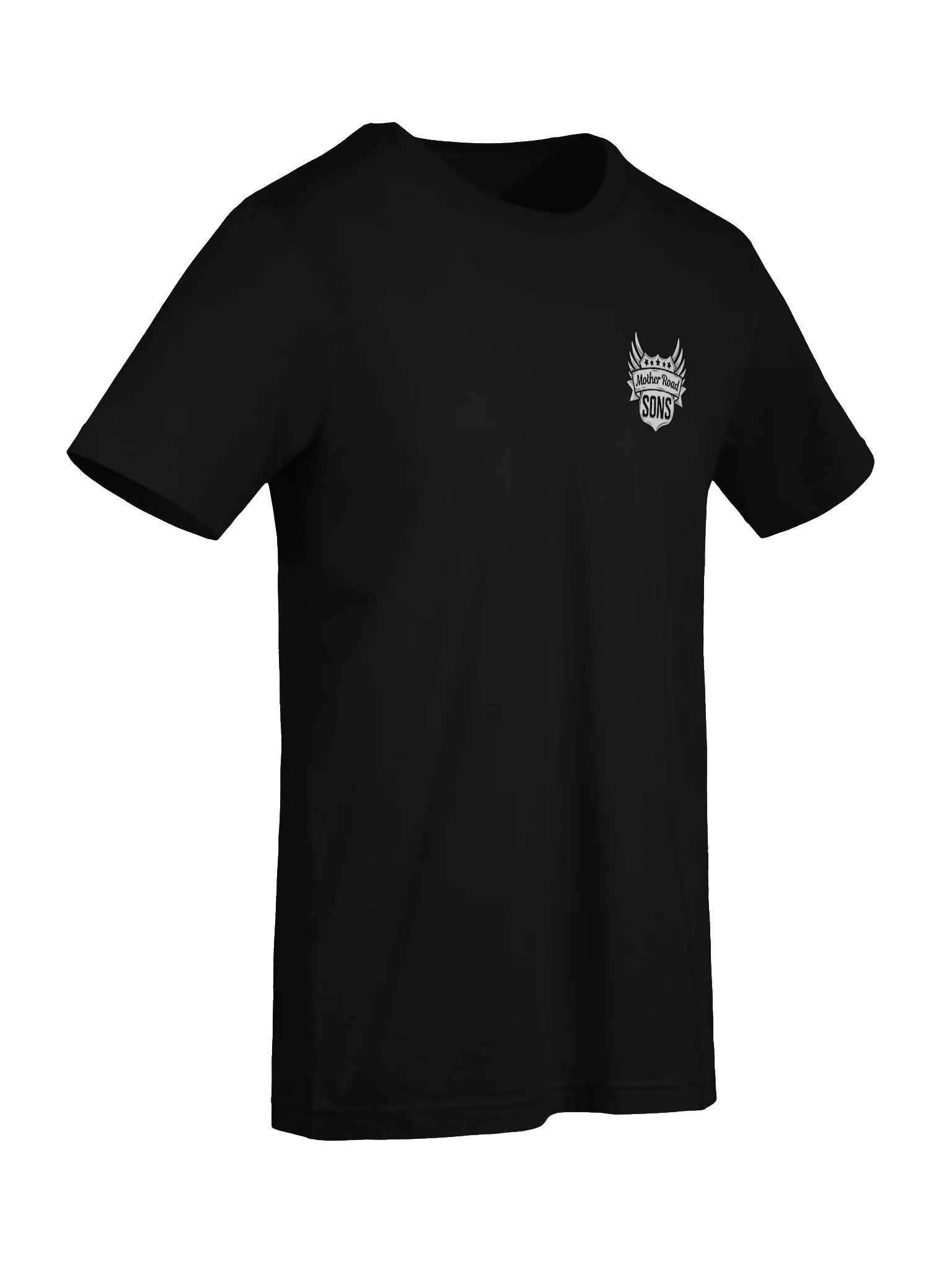 Logo T- Black Shirt w/ white logo product image (7)