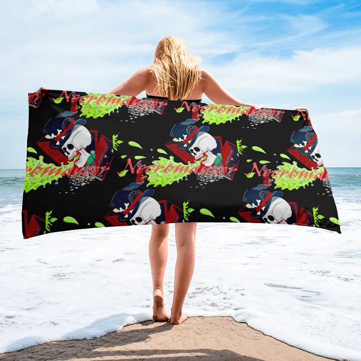 Necromancy Skull Sublimated Towel product image (2)
