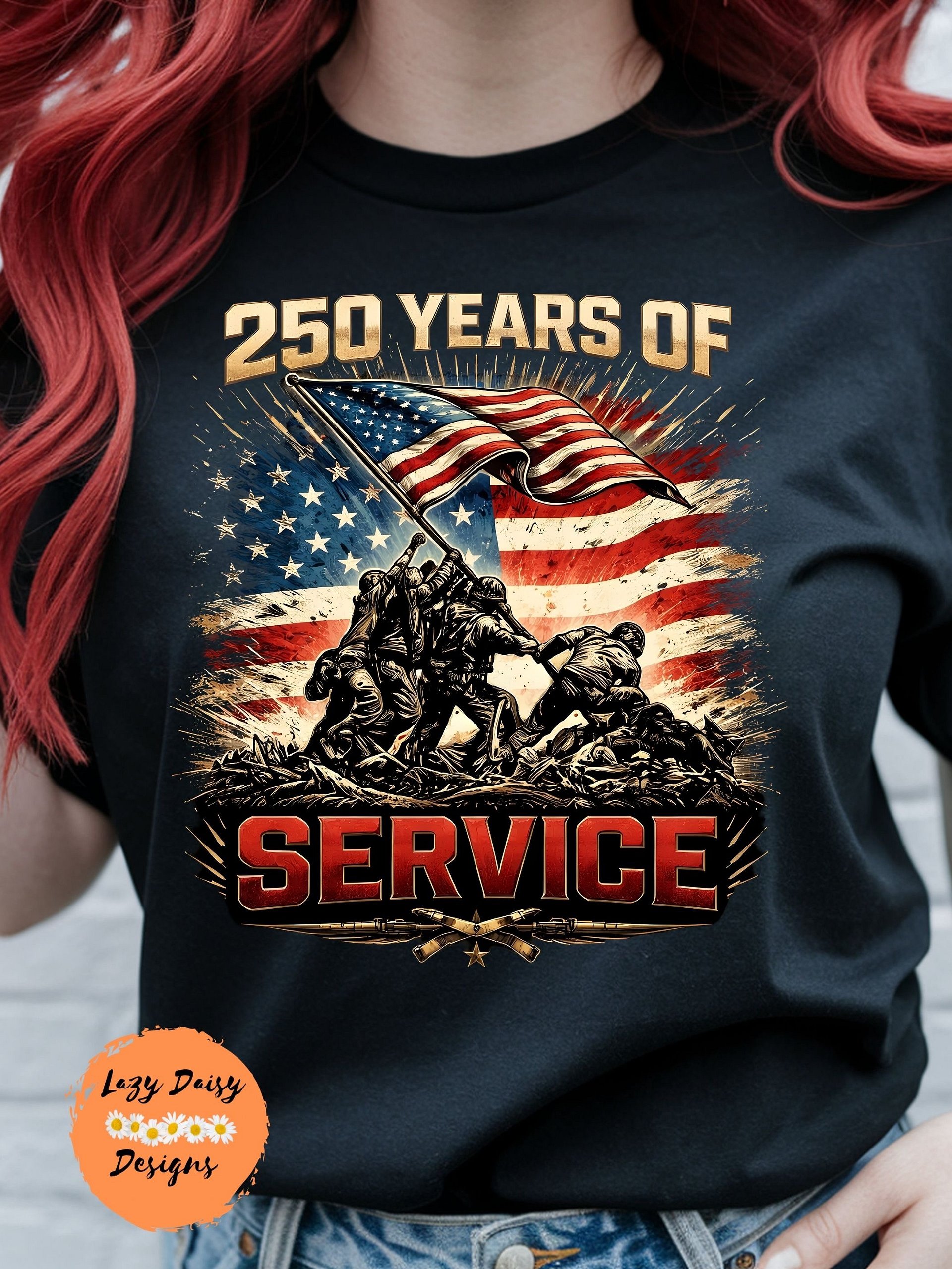 250 Years of Service Commemorative T-Shirt product image (1)