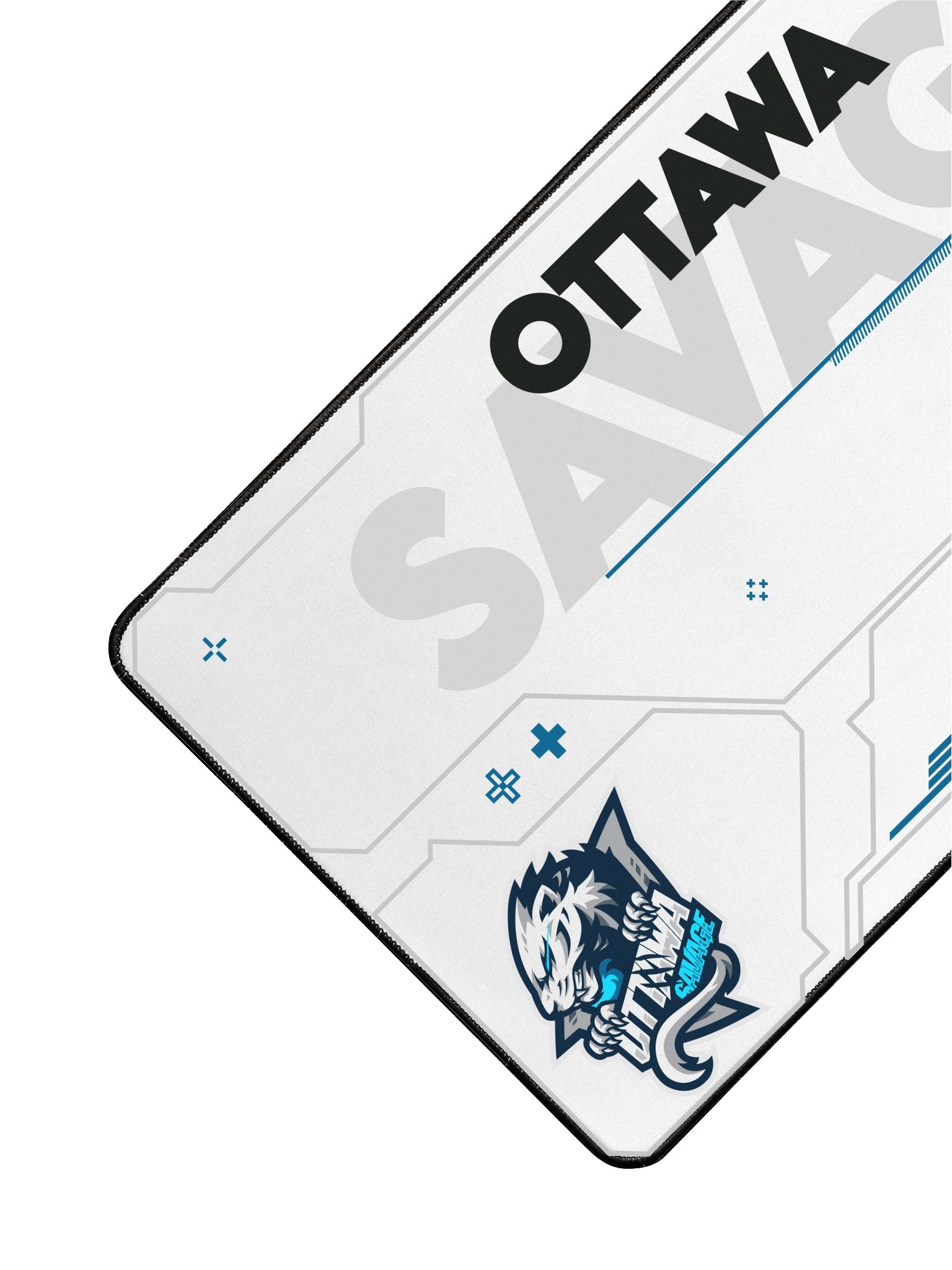 Ottawa Savage White Desk Mat product image (3)