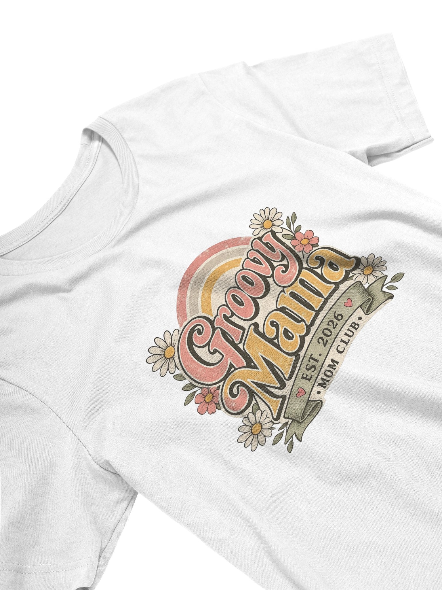 Groovy Mama Retro T-Shirt product image (5)