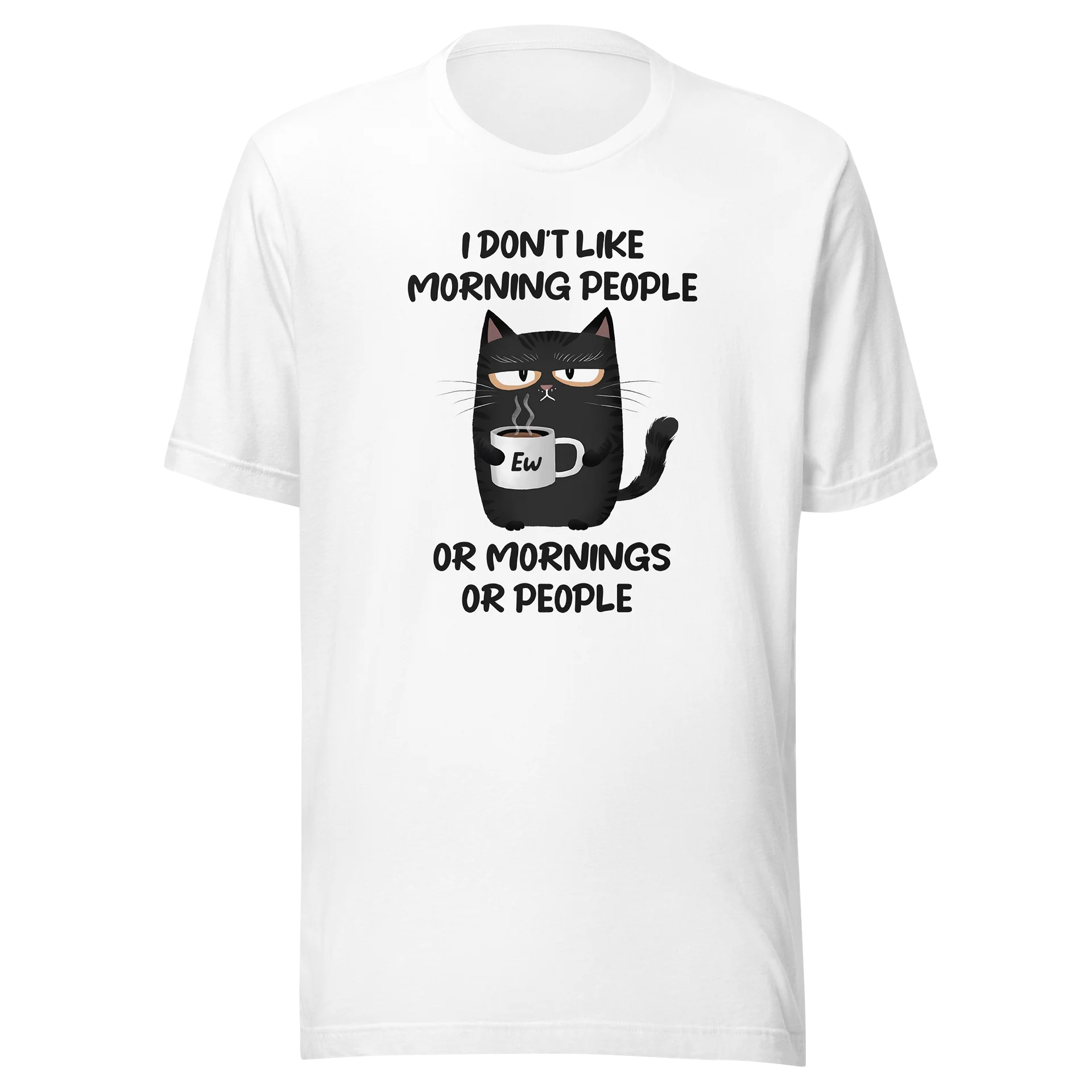 Grumpy Morning Cat Tee product image (15)