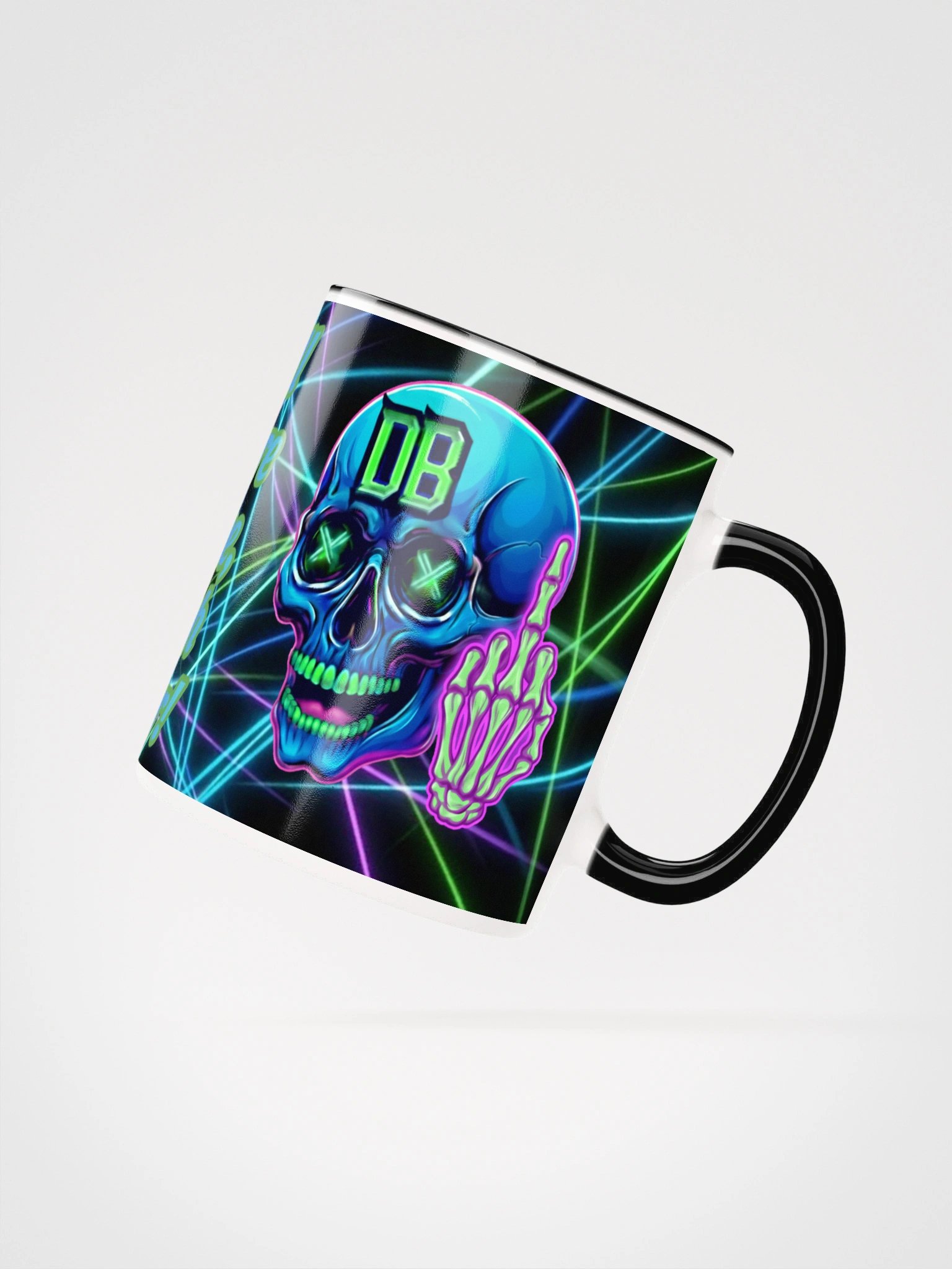"Dull Before Coffee" Two-Colored Mug product image (1)