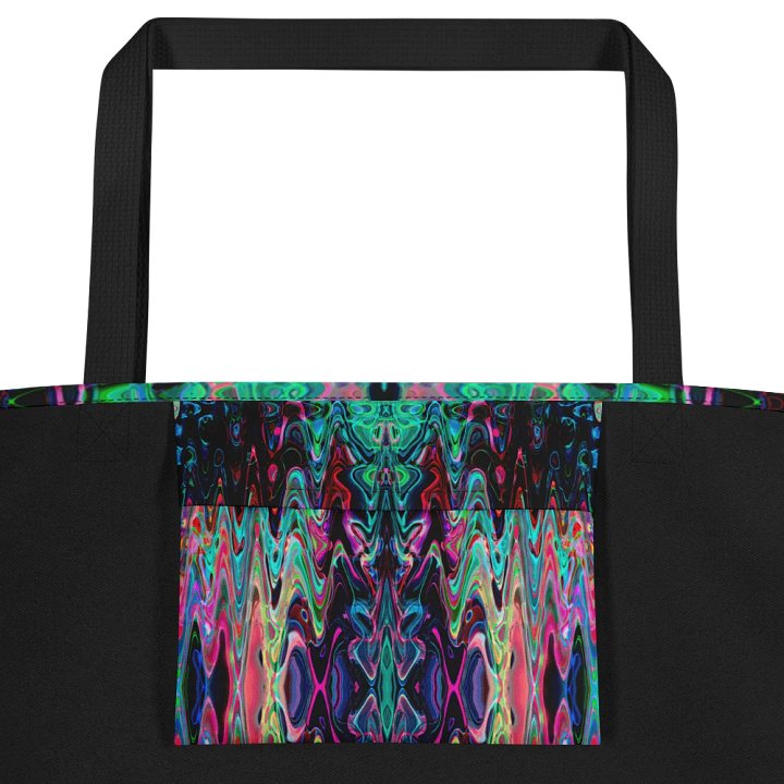 Radiant Resonance Large Tote Bag with Pocket product image (2)