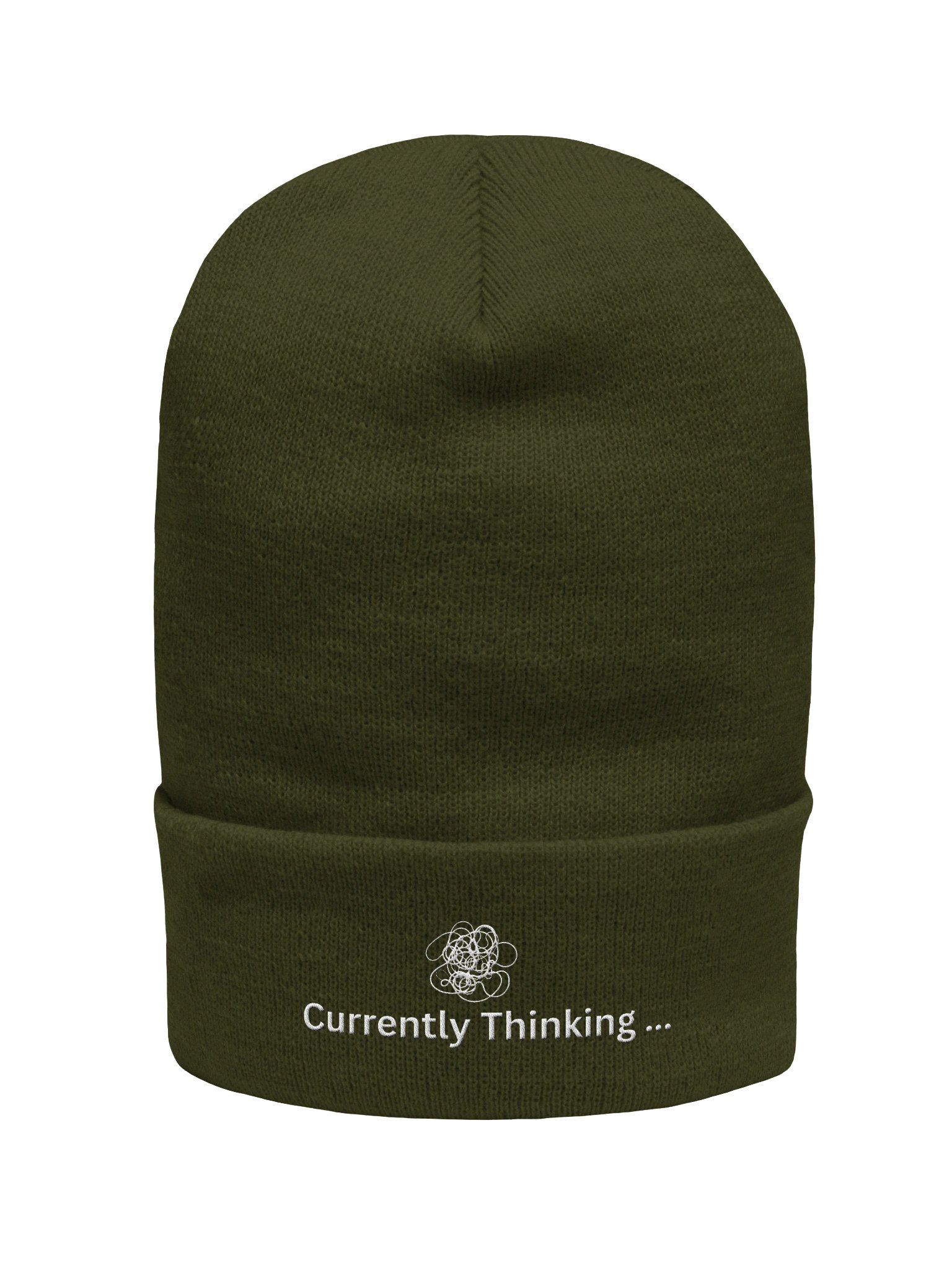 Currently Thinking™ Cuffed Beanie product image (9)