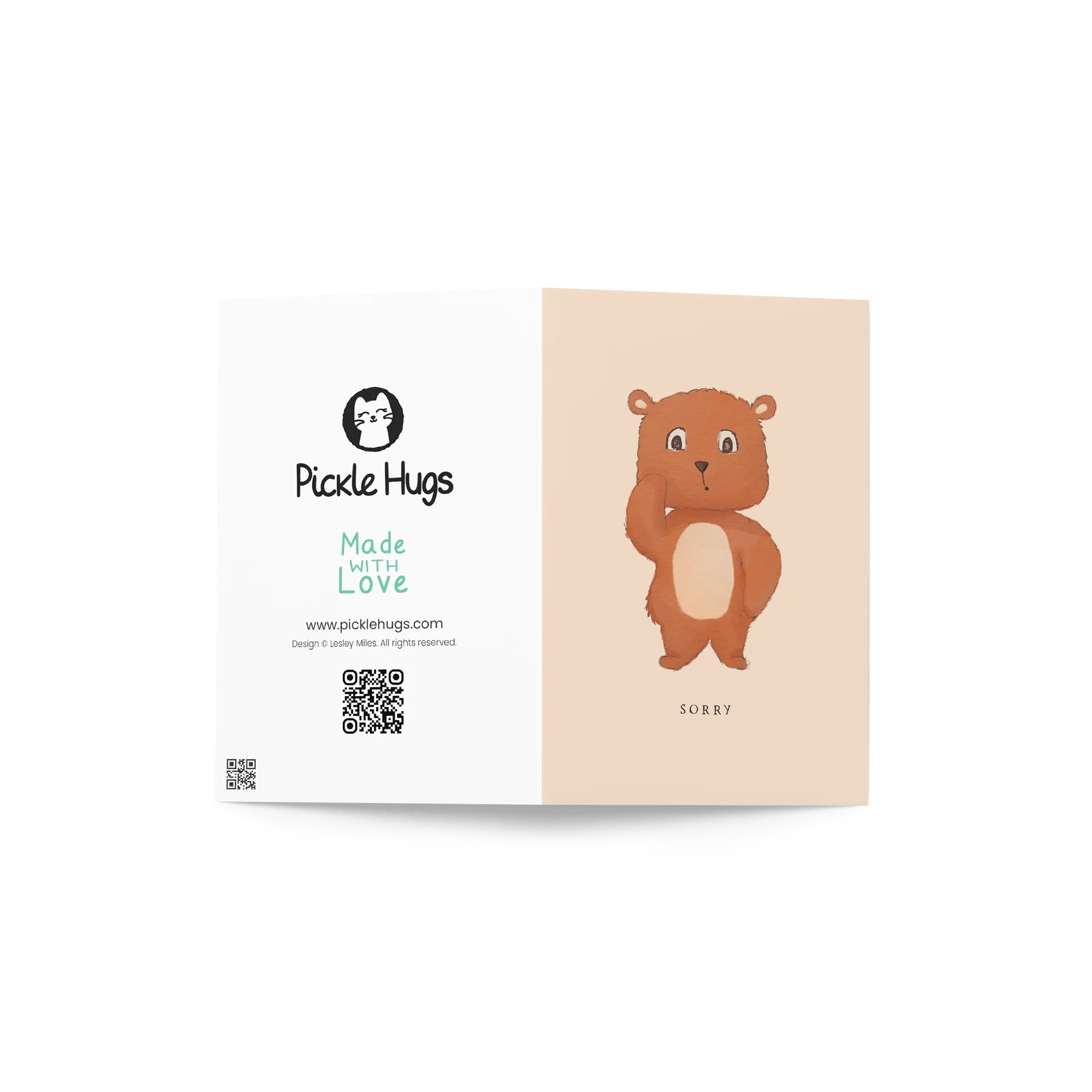 Sorry Oopsie Bear Card product image (3)
