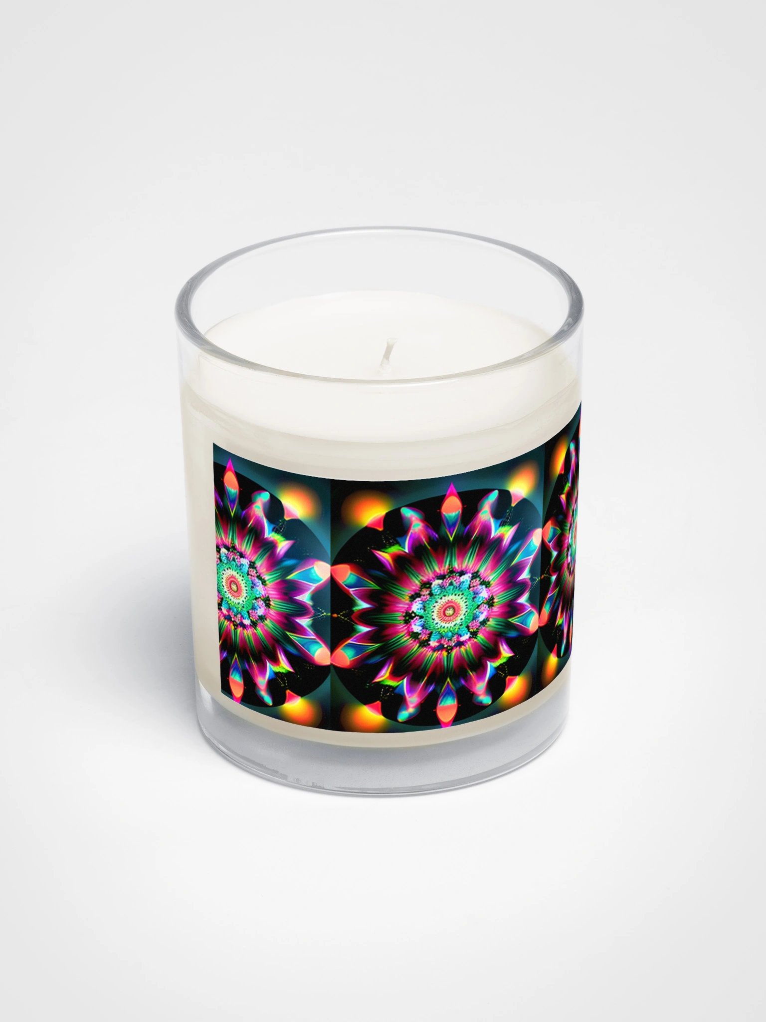 Kaleidoscope Floral Candle product image (2)
