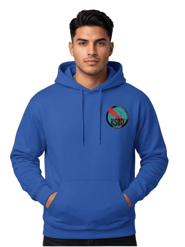 KSQD Classic Logo Pullover Hoodie – Community Radio Edition product image (1)