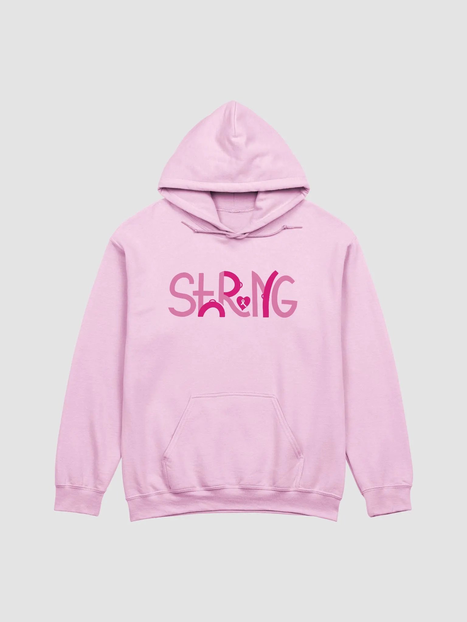 STRONG Breast Cancer Awareness Hoodie product image (1)