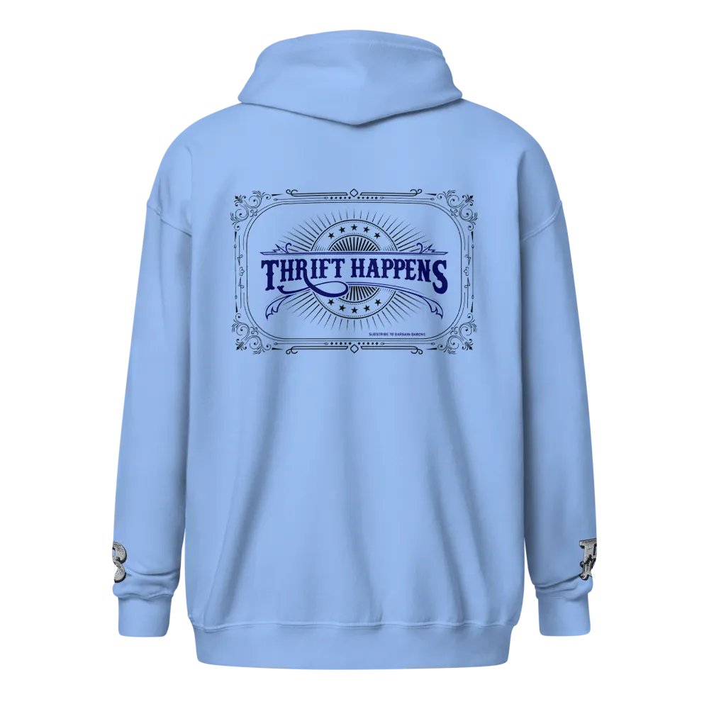 THRIFT HAPPENS (Zipper Hoodie - Light) product image (2)