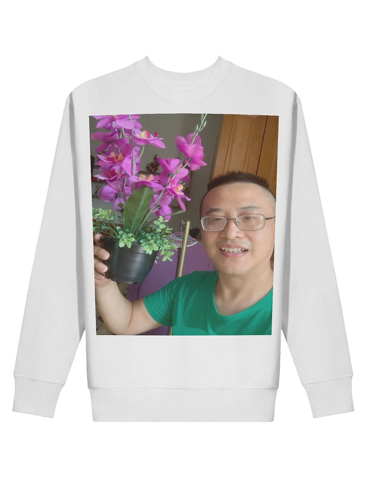 Cotton Heritage Premium Sweatshirt:nice flower product image (13)