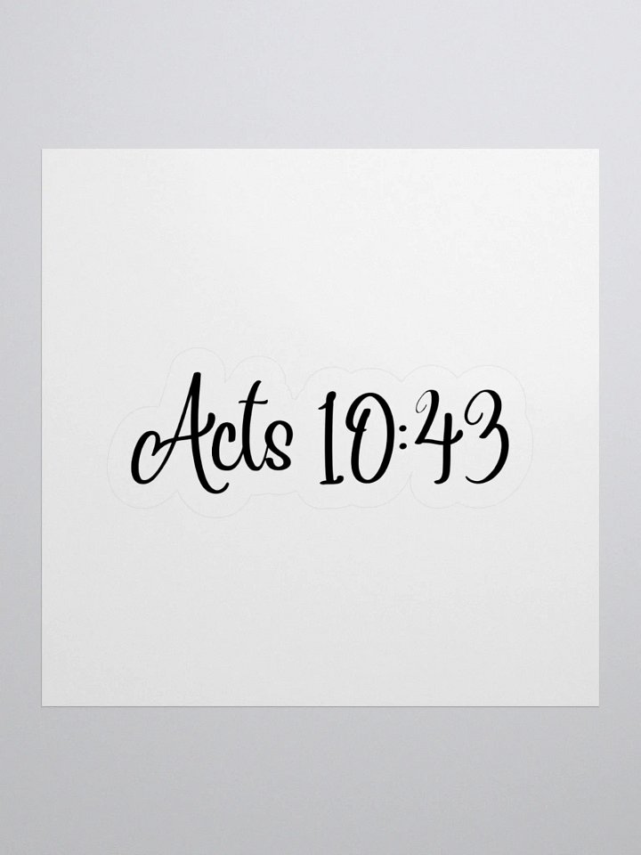 Acts 10:43 product image (2)